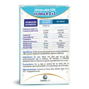 Suplemento ONEDROP ADE | Frasco de 3 mL | Rinde +3 meses | Vitamina A, D3 y E |