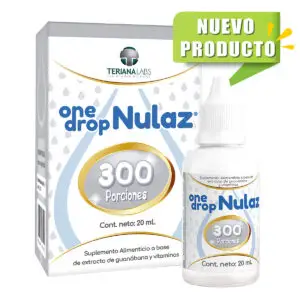 Suplemento ONEDROP NULAZ en gotas con Vitamina C y Enzima Lactasa 1000 ALU | Frasco con 20 mL