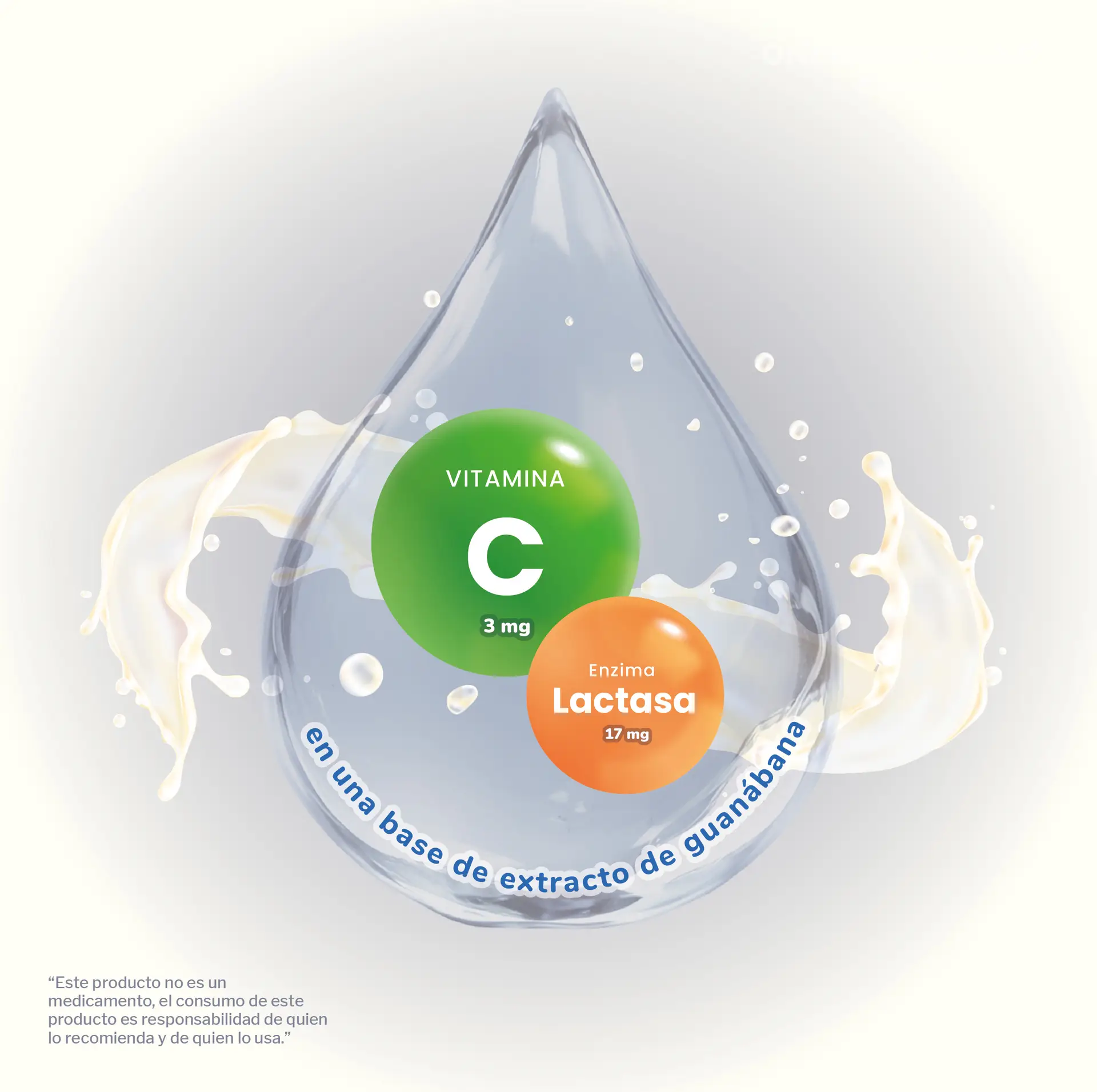 Suplemento ONEDROP NULAZ en gotas con Vitamina C y Enzima Lactasa 1000 ALU | Frasco con 20 mL - Imagen 7